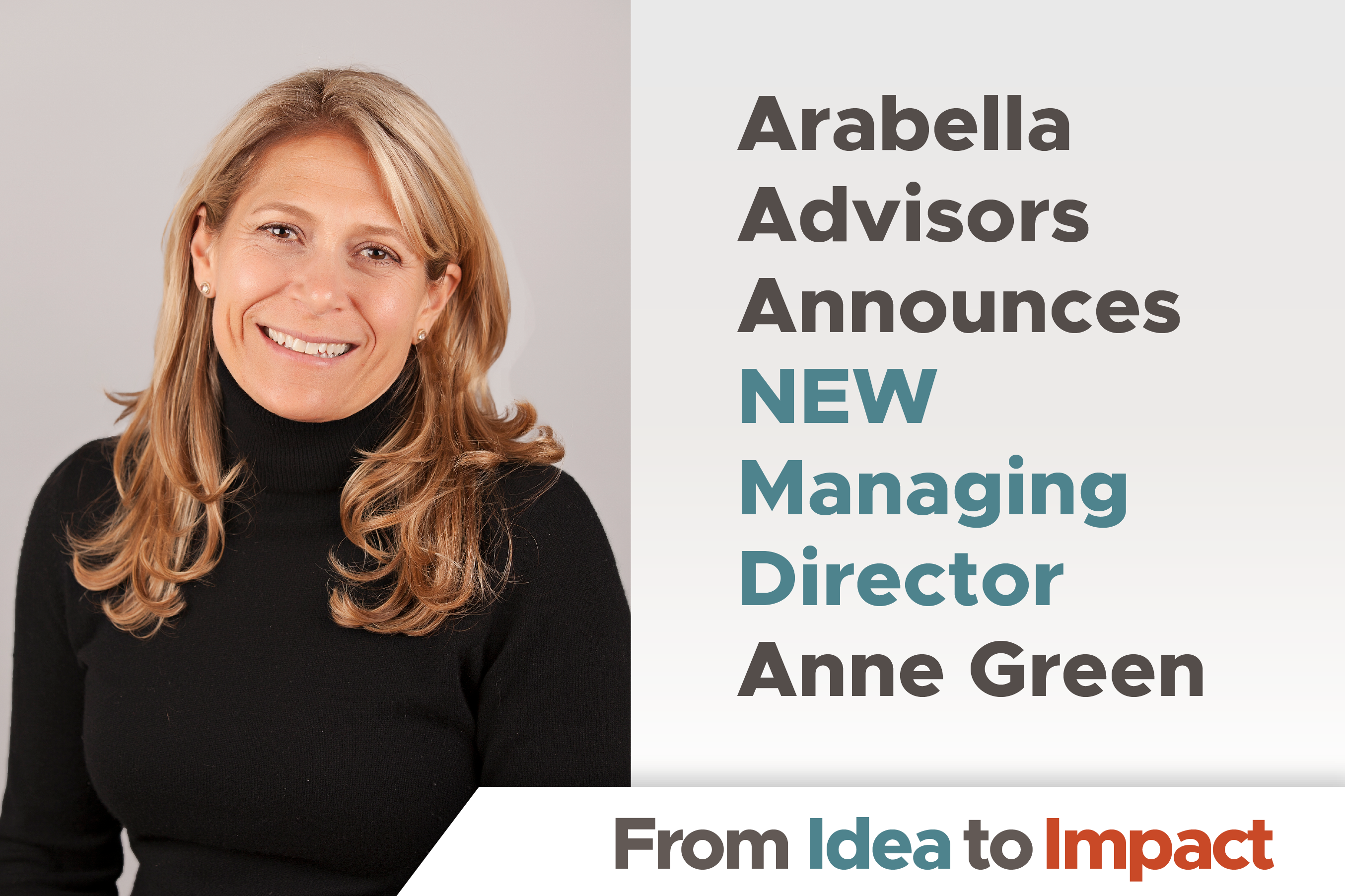 Arabella Advisors Announces Anne Green as New Managing Director for Pacific Northwest