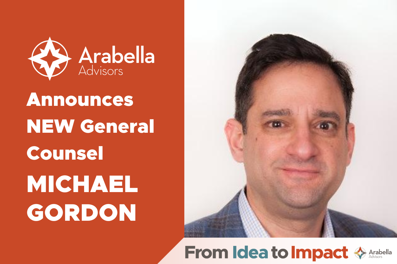 Arabella Advisors Hires Michael Gordon as General Counsel